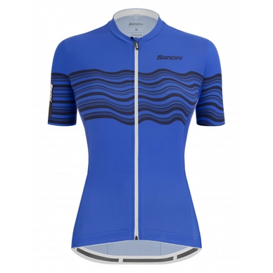 Maillot Cyclisme Santini Lampre Colnago - Taille XS - Bleu - Occasion Parfait état